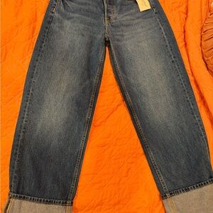 Universal Thread Dark Blue Wide Leg Jeans